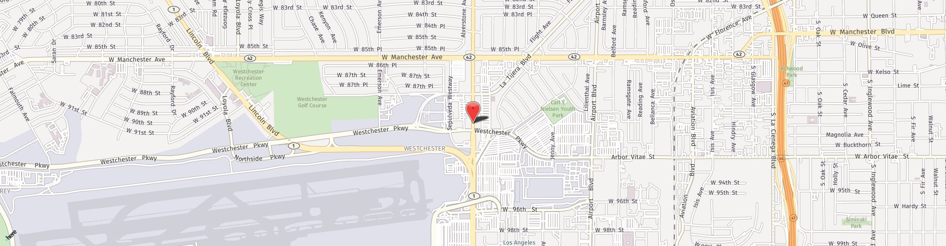 Location Map: 8930 S. Sepulveda Blvd. Los Angeles, CA 90045
